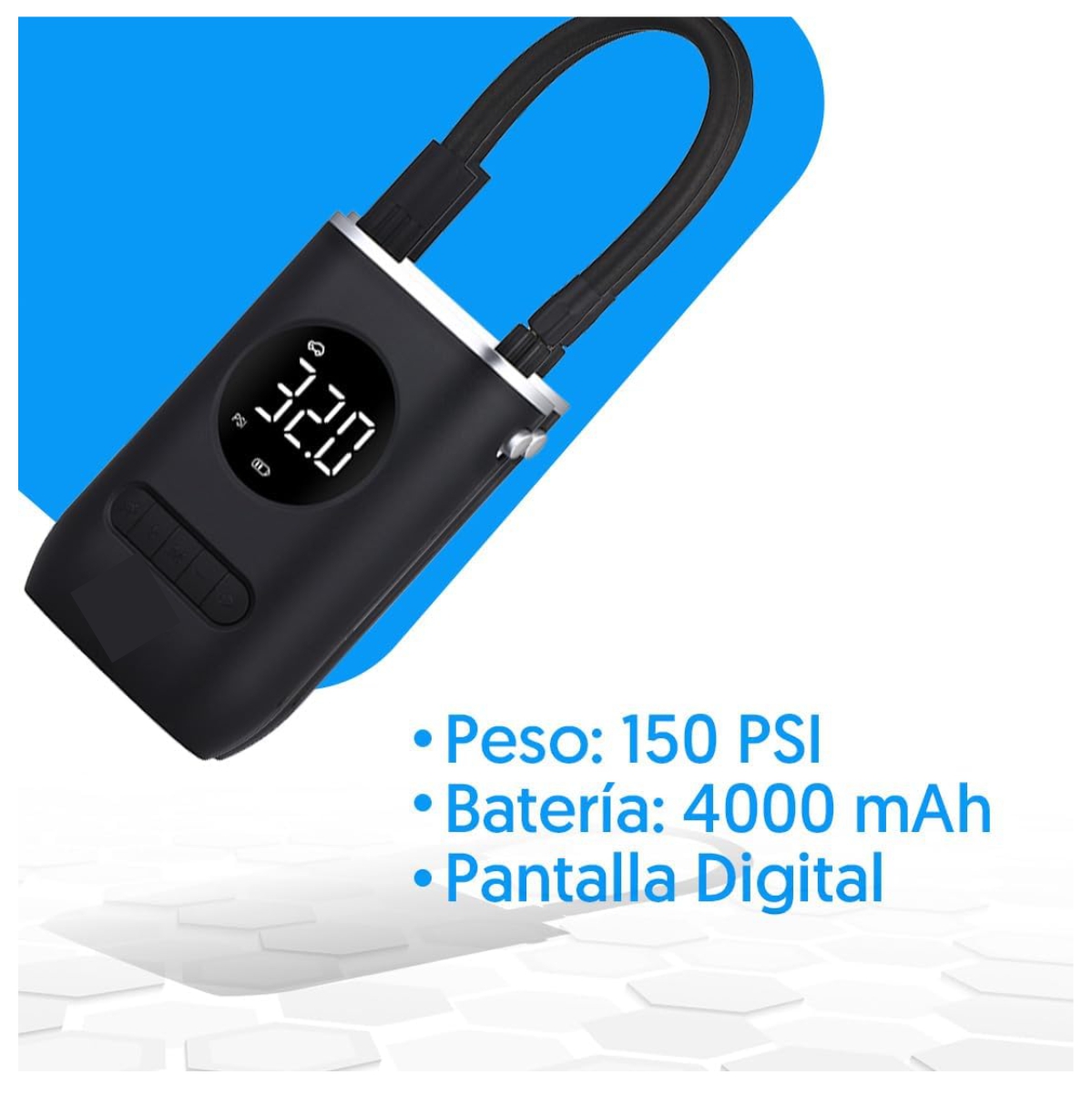 Miniatura 5 de Inflador Compresor de Aire Carro Moto